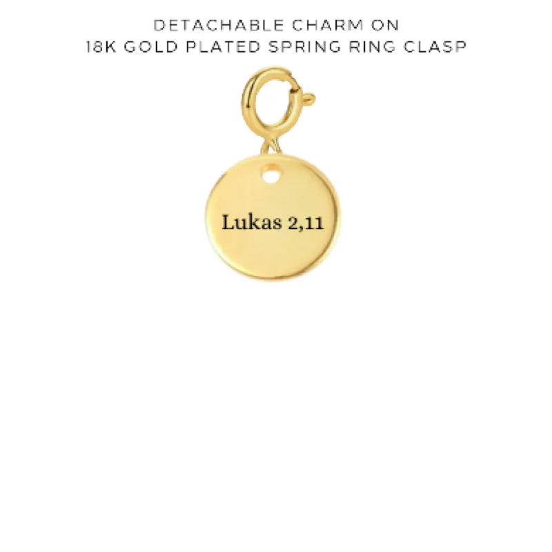 Personalized Engraved Charms with Detachable Clasp - Custom Name Jewelry Gift for Women - Perfect for Bracelets, Necklaces & Keychains - $10.00