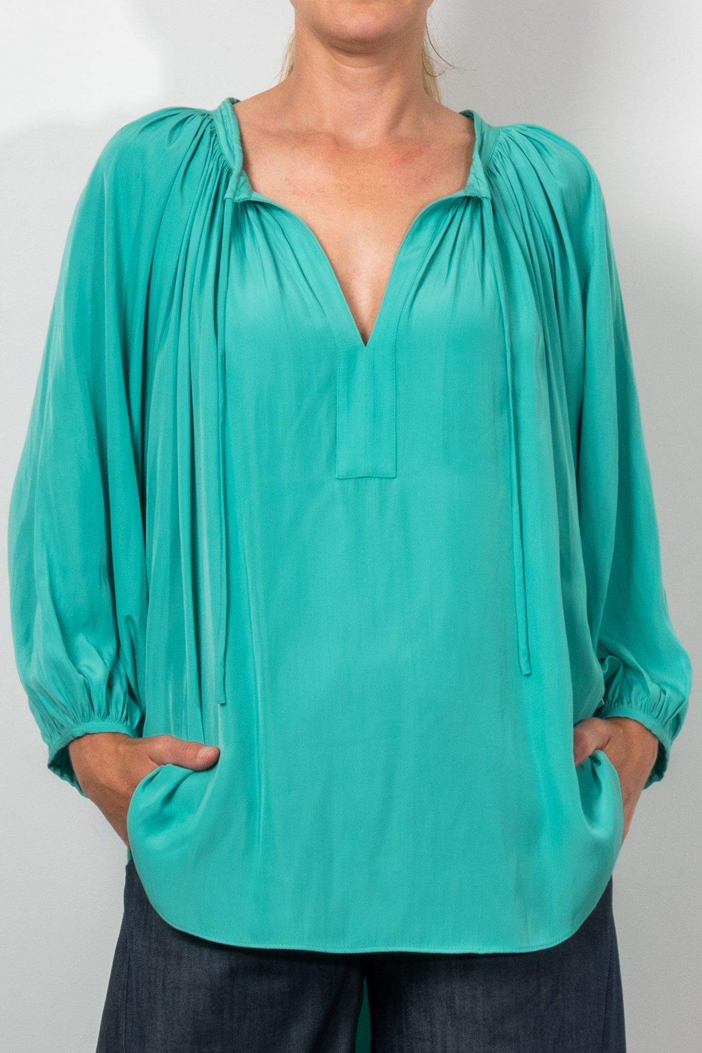 Mela Purdie Artisan Blouse Mache - Handmade Bohemian Top for Women | Perfect for Casual Wear, Date Nights & Summer Outfits
