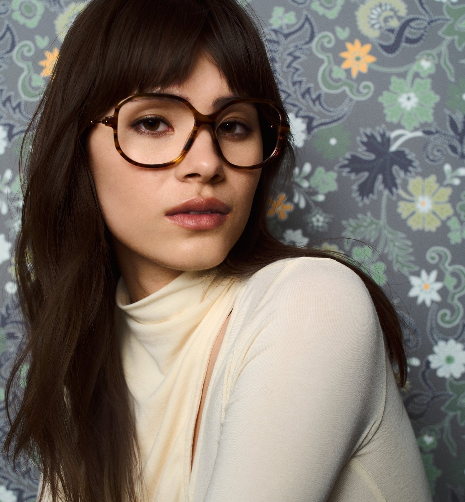 Stylish Daisy Eyeglasses for Women - Trendy Floral Frame Glasses for Reading & Fashion - Perfect for Office, Driving, and Daily Wear