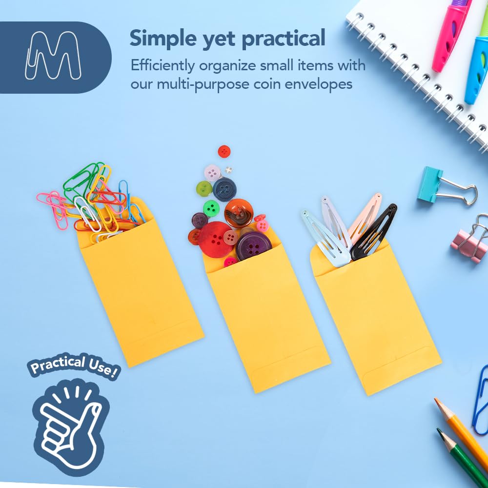 MOS #1 Coin Envelopes - 2-1/4