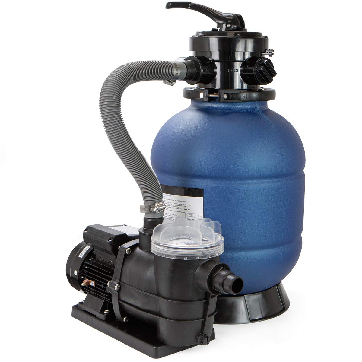 XtremepowerUS 3/4HP High-Flow Sand Filter Pump System - 12