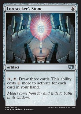 Magic The Gathering - Loreseeker's Stone (056/337) - Commander 2014 MTG Card - Collectible Trading Card Game for Deck Building & Commander Format Play