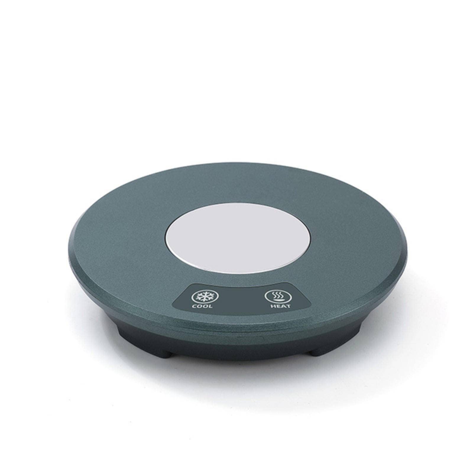 KBREE 2-in-1 Smart Cooling & Warming Coaster for Coffee, Tea, Milk - Fast Temperature Control USB Cup Warmer & Cooler - Perfect for Office, Home & Travel Use