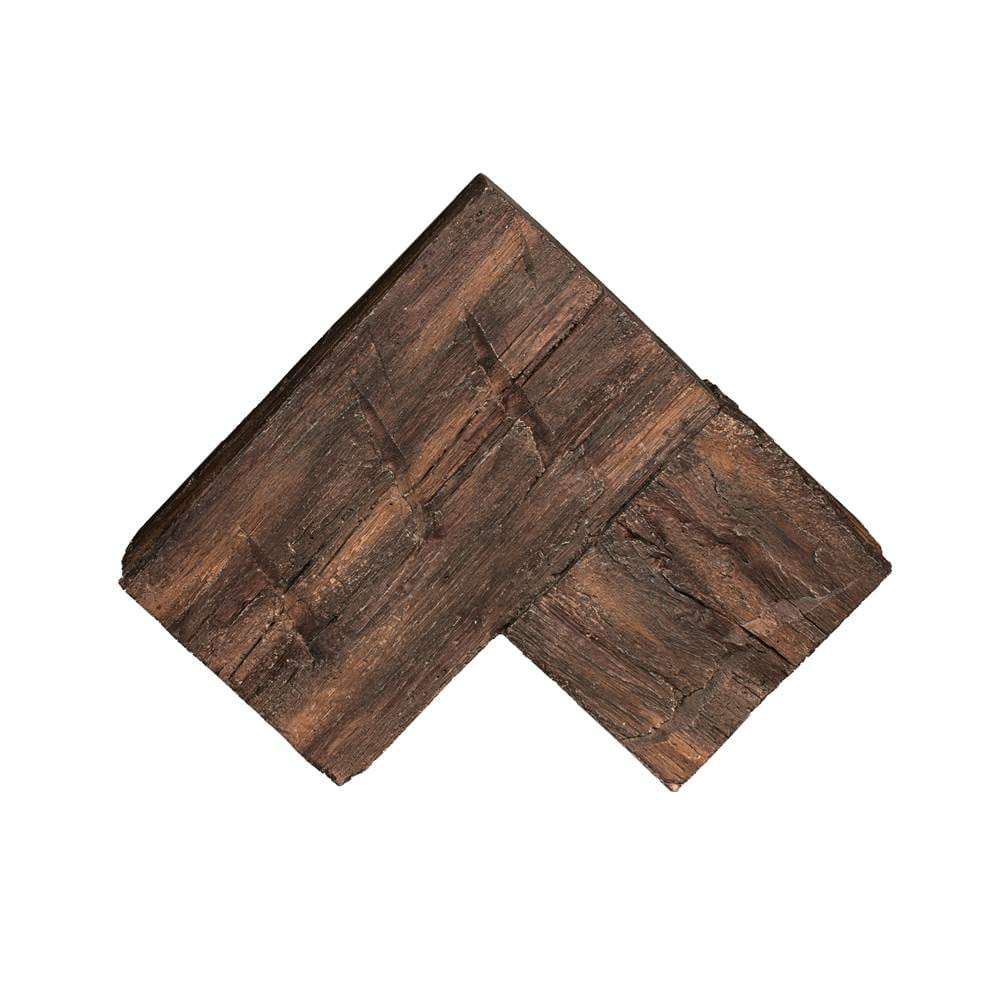 Lexington Hearth Mantel Corners - Decorative Fireplace Mantel Brackets for Rustic Home Decor | Perfect for Living Room, Bedroom & Cabin Fireplace Surrounds
