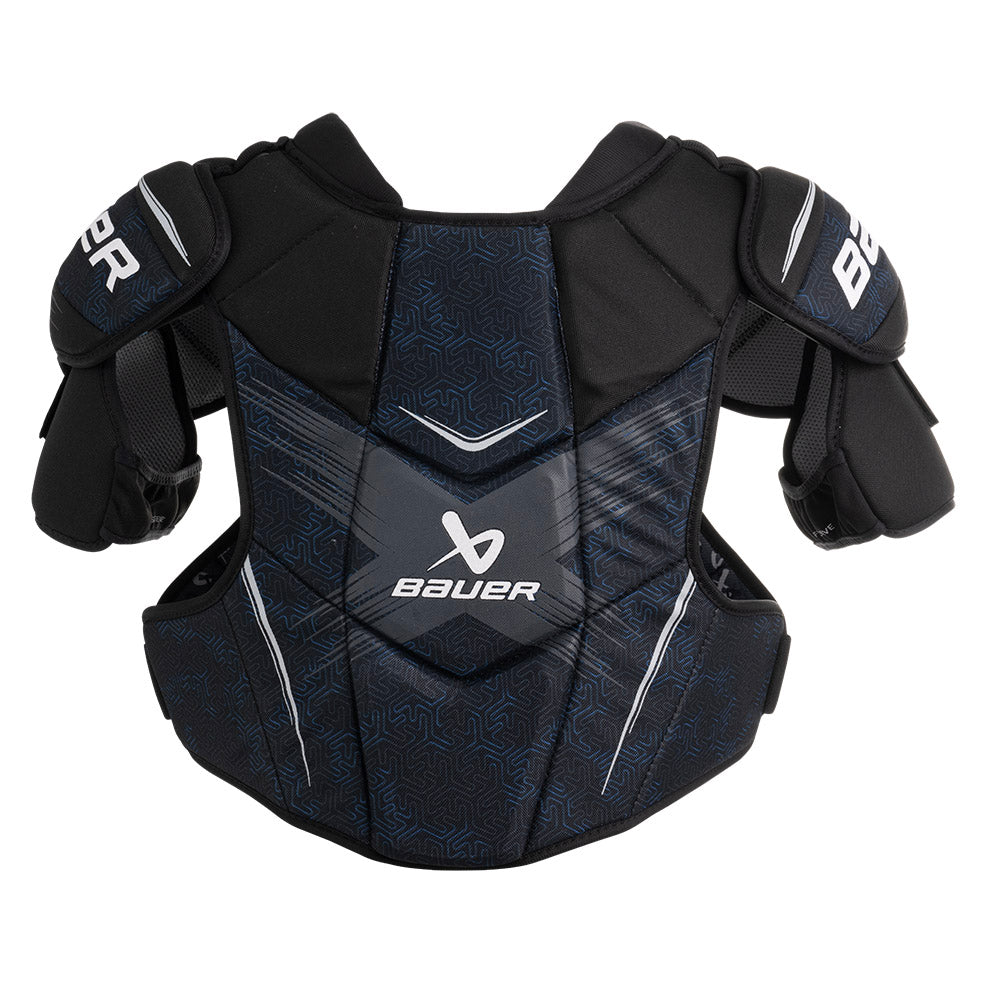 Bauer X 2024 Senior Ice Hockey Shoulder Pads - Protective Gear for Adult Hockey Players - Perfect for Games, Practices & Training Sessions