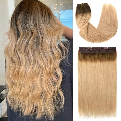 #T4/27 Chocolate Brown to Caramel Blonde
