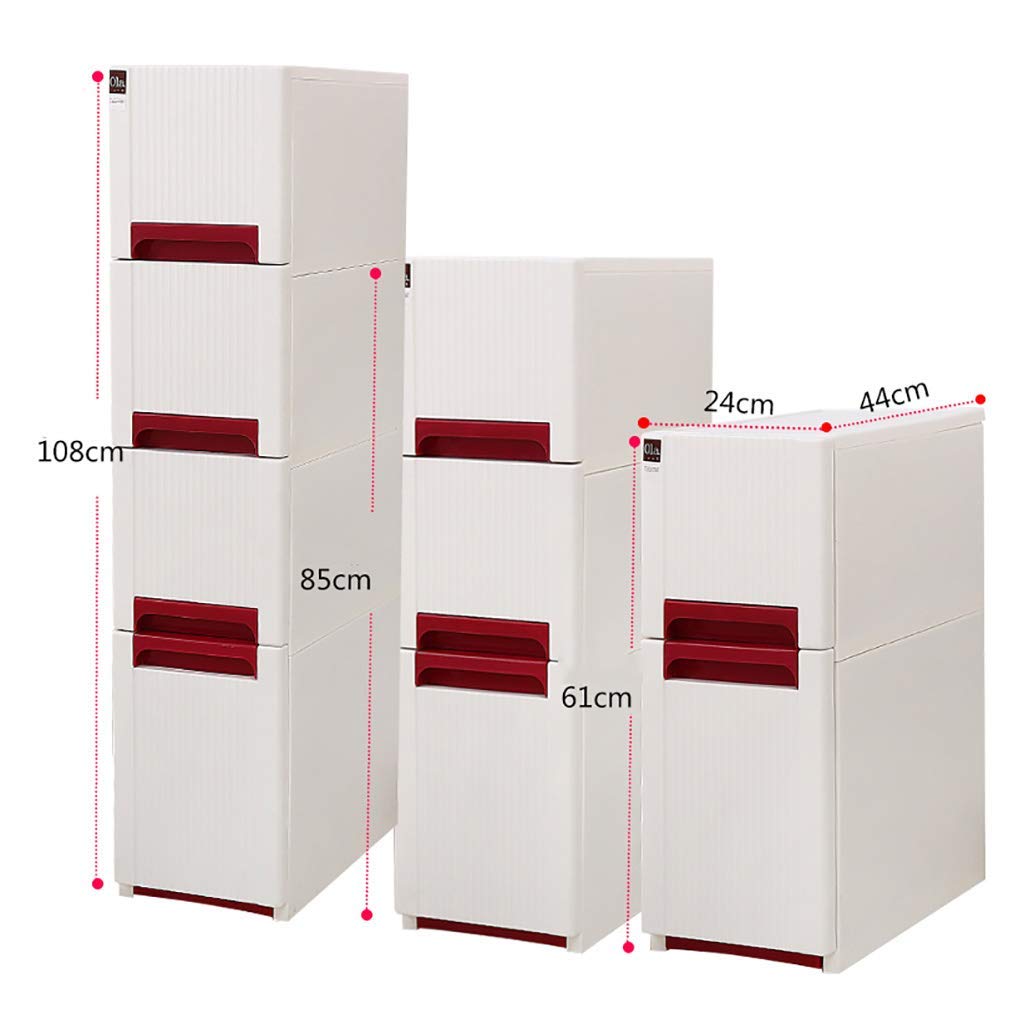 Multifunctional Rolling File Storage Cabinet with Wheels - Office, Kitchen, Bathroom, Living Room Organizer for Files, Quilts, and Refrigerator Side Storage