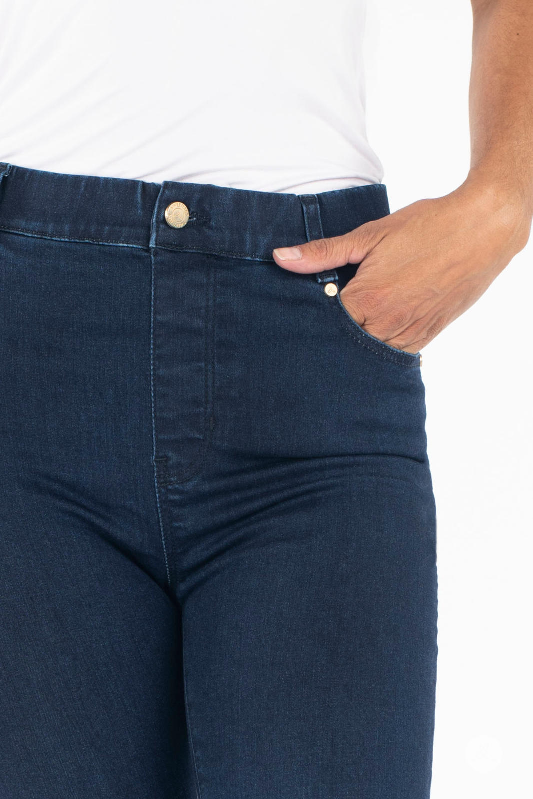 Anytime Jeggings for Women - Stretchy Comfortable Indigo Denim Leggings - Perfect for Work, Yoga & Casual Wear