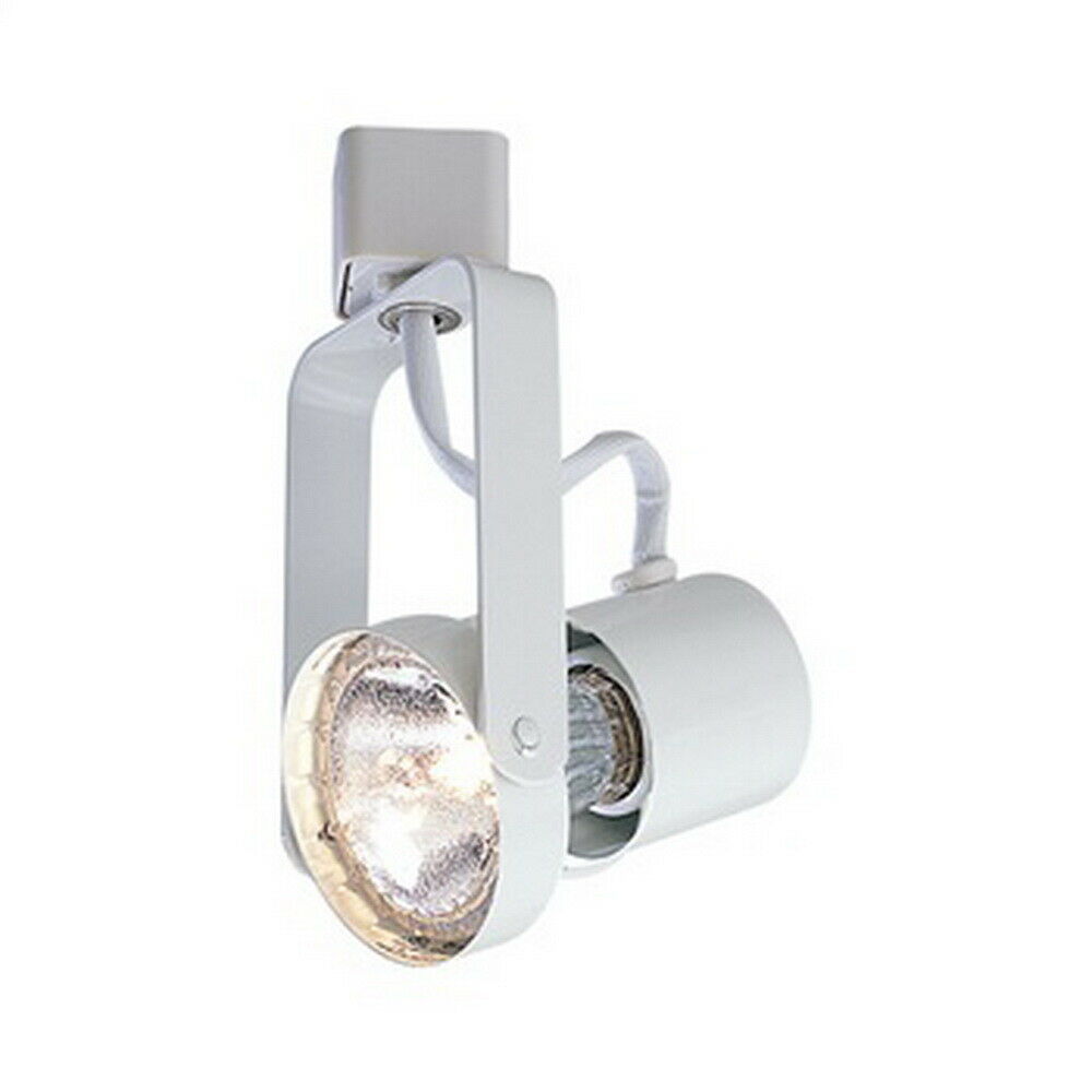Nora NTH 146 3-Light PAR20 Gimbal Track Lighting Kit in White Finish - Perfect for Kitchen, Retail Stores & Gallery Lighting