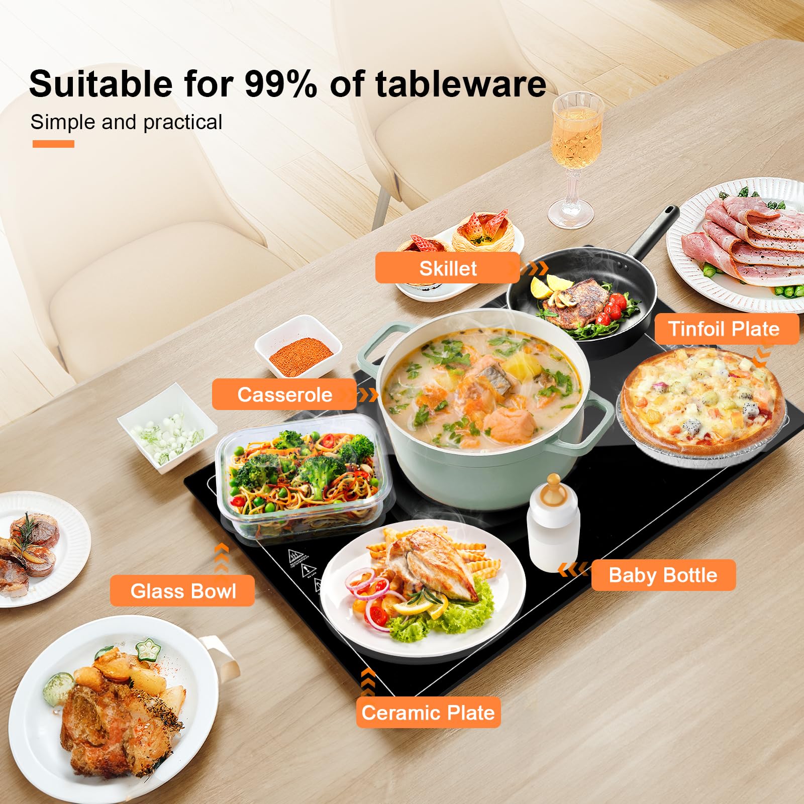 Electric Warming Tray 20