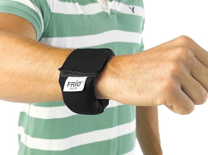 Frio Cooling Wrist Bands for Hot Weather - Stay Cool During Sports, Workouts & Outdoor Activities - Reusable Temperature Control Wristbands