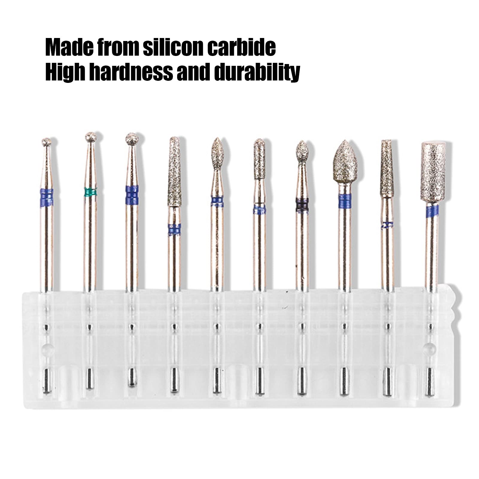 Professional Nail Drill Bits Set - Safe, Durable & Wear-Resistant for Nail Salon & Home Use | Perfect for Manicures, Pedicures & Nail Art Designs