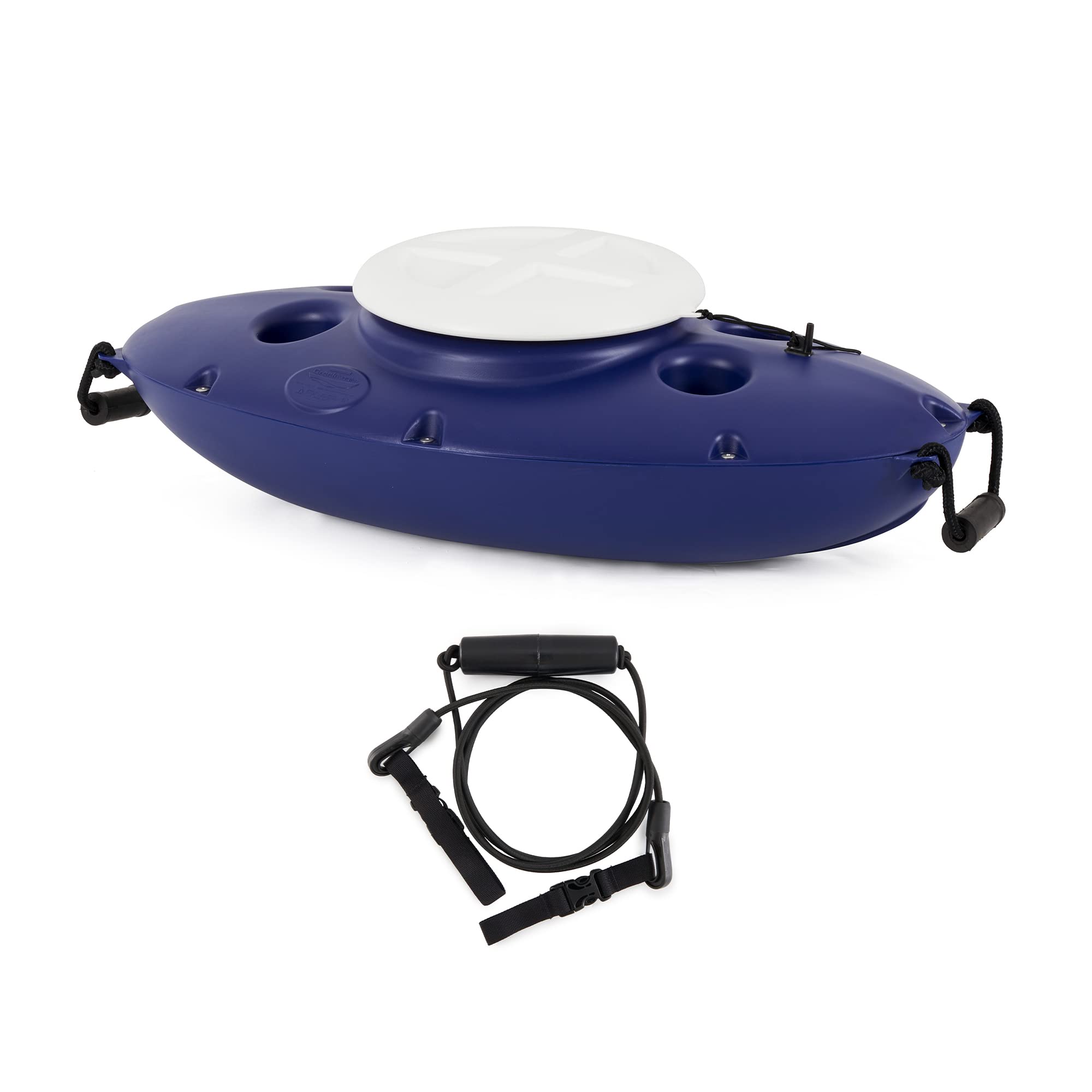 CreekKooler 30 Quart Floating Insulated Beverage Cooler with 8ft Adjustable Tow Rope – Perfect for Kayaking, Canoeing, and Outdoor Adventures