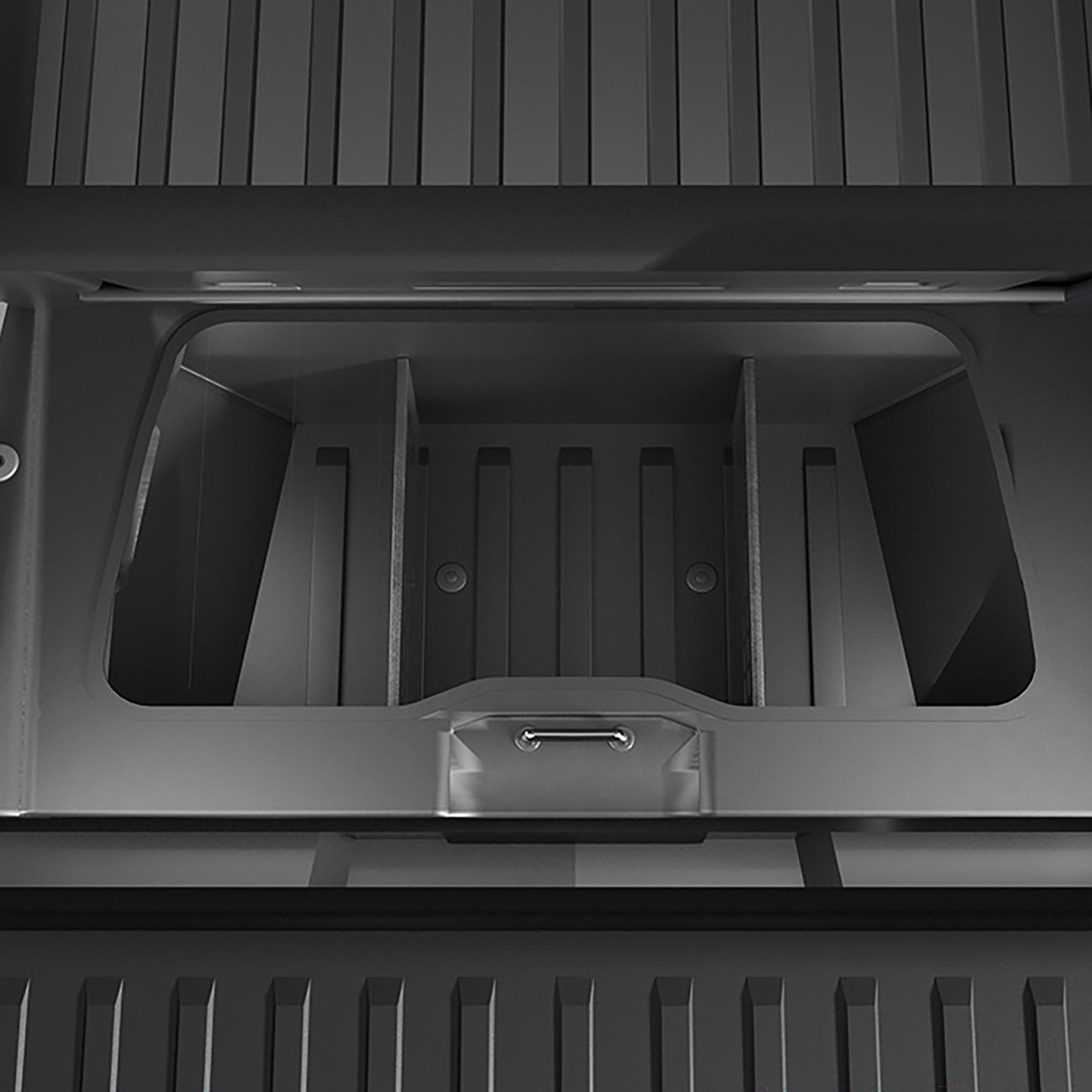 Custom Gear Locker Subtrunk Dividers for Tesla Cybertruck 2024 - Durable Storage Organizer for Camping, Road Trips & Outdoor Adventures