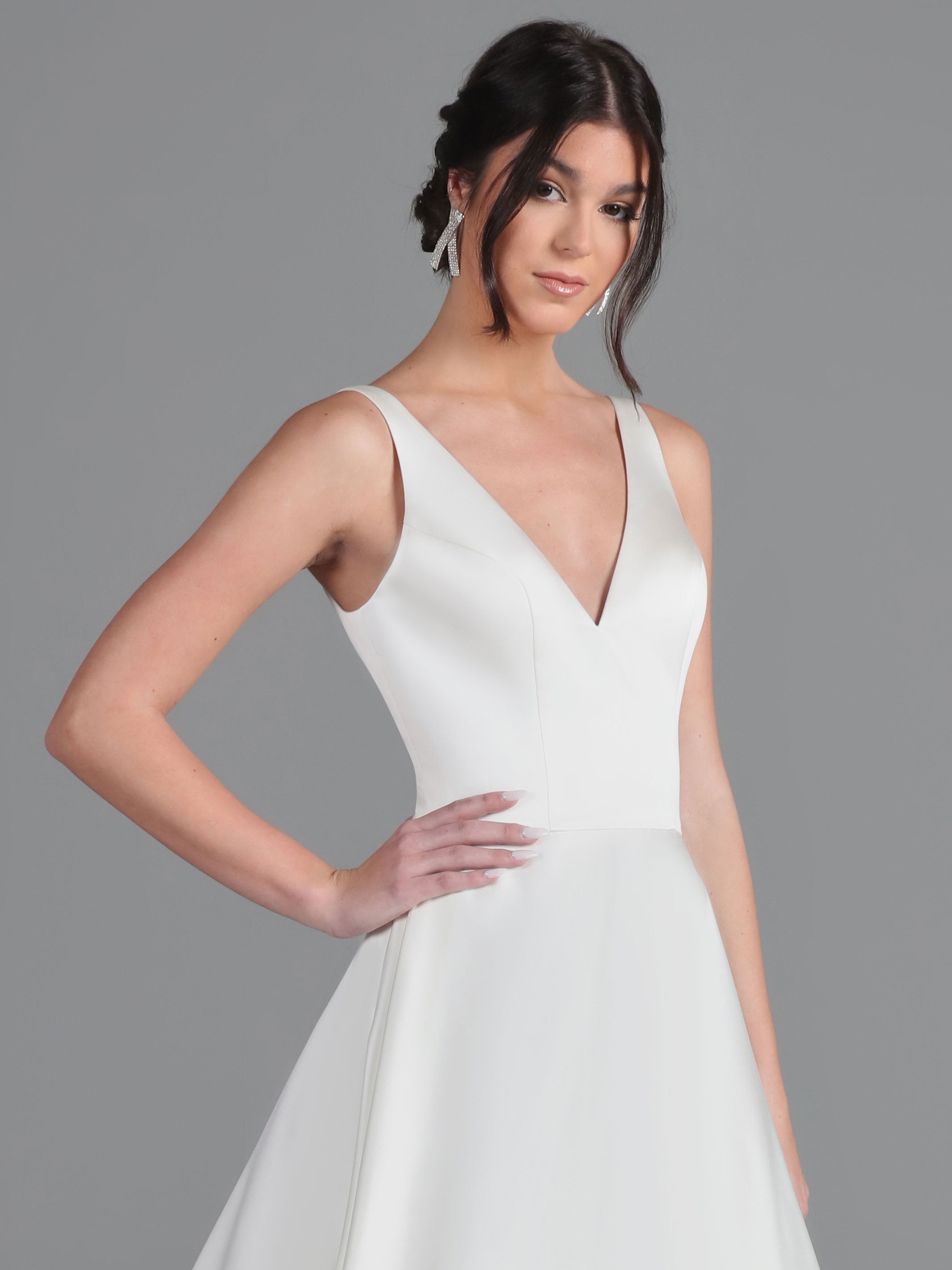 Try At Home Sierra Wedding Dress – Elegant A-Line Bridal Gown for Wedding & Special Occasions | Perfect for Beach, Church & Outdoor Ceremonies