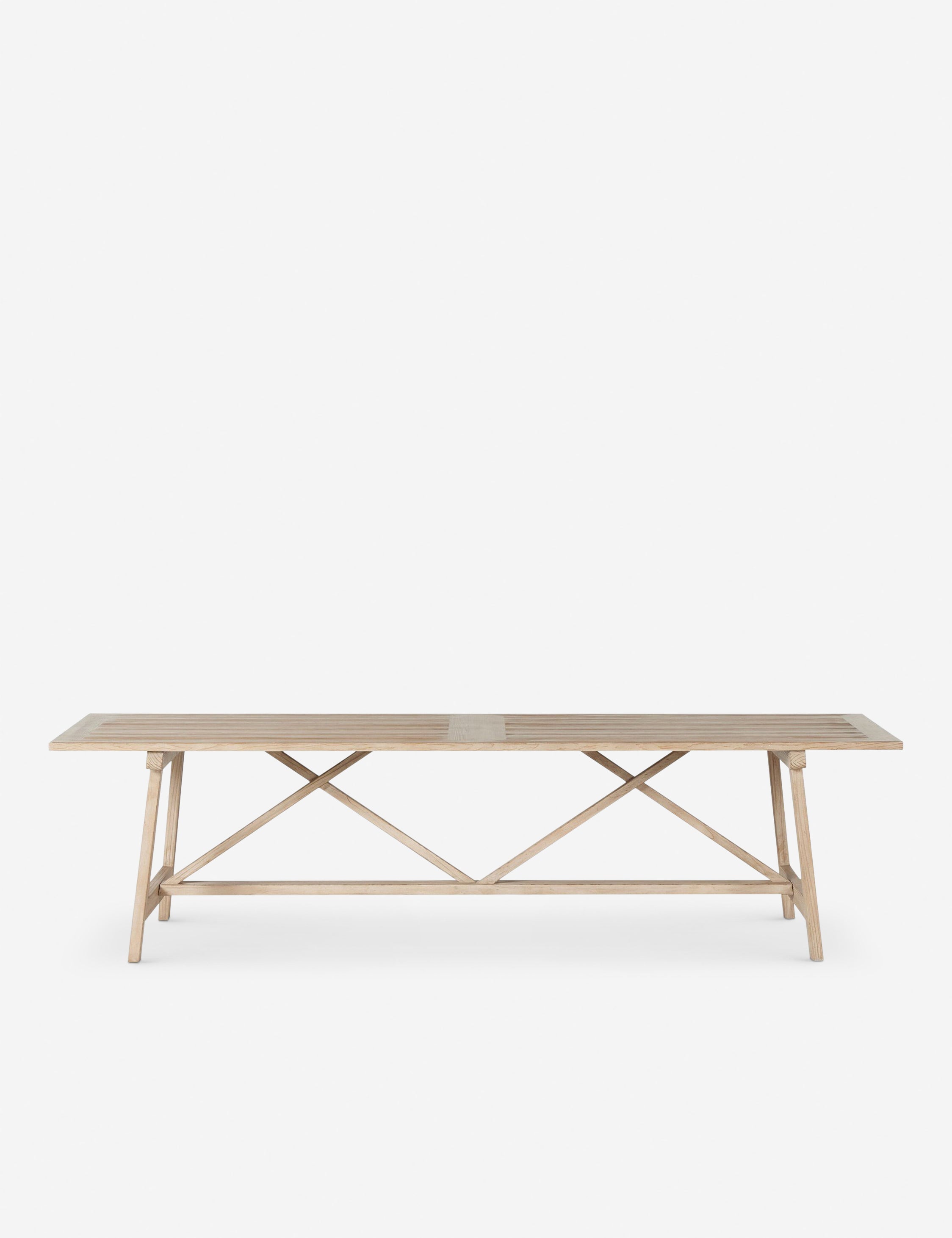 Premium Billet Dining Table - Solid Wood Modern Kitchen Table for 6 - Perfect for Family Dinners & Entertaining Guests