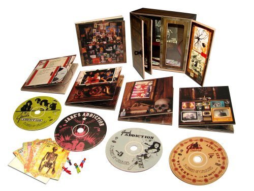 Jane's Addiction - Cabinet of Curiosities (3 CD/1 DVD) Limited Edition Box Set (2009) | Alternative Rock Music Collection for Fans & Collectors | Perfect for Home Listening & Gift Giving
