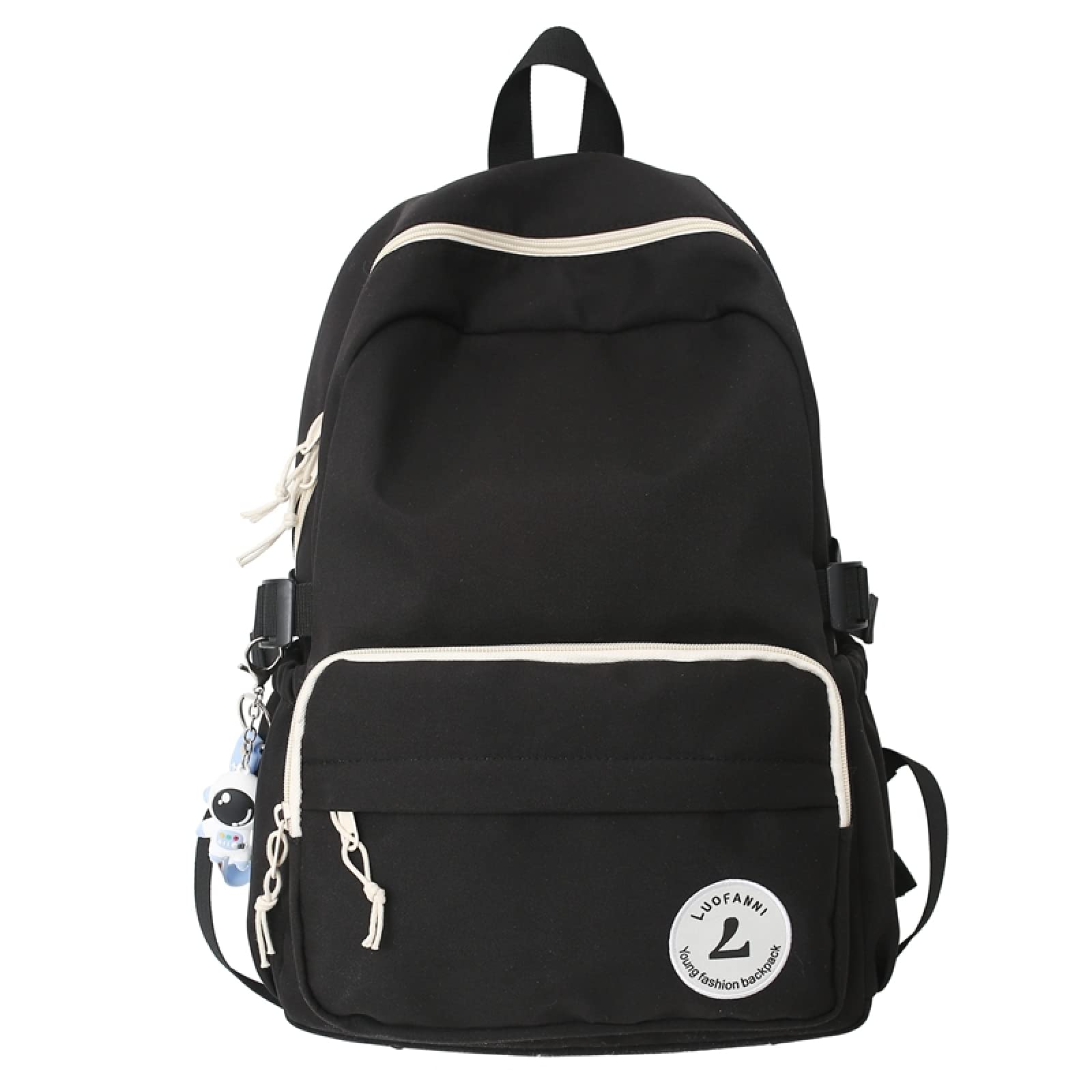 Stylish Women's Laptop Backpack for College Students - Trendy Nylon School Bag with Kawaii Design | Perfect for Travel, Work & Daily Commute