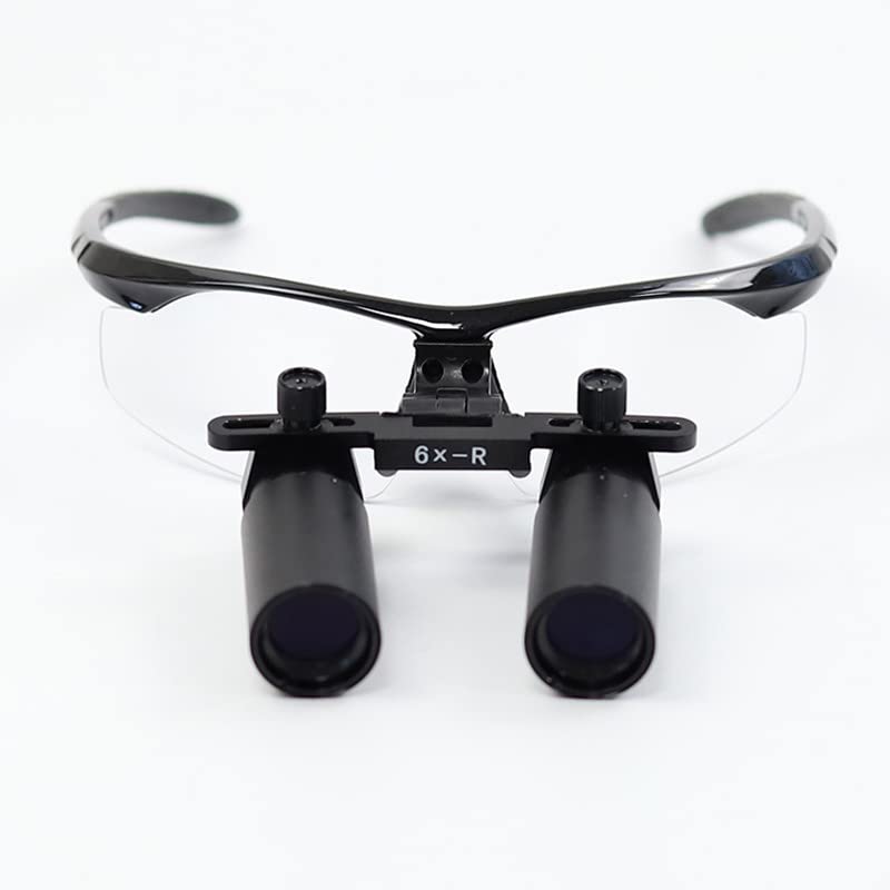 6X Binocular Magnifier Loupes for ENT & Ophthalmology - Professional Surgical Magnifying Glasses for Dentists, Jewelers & Hobbyists | Perfect for Precision Work & Detailed Inspections