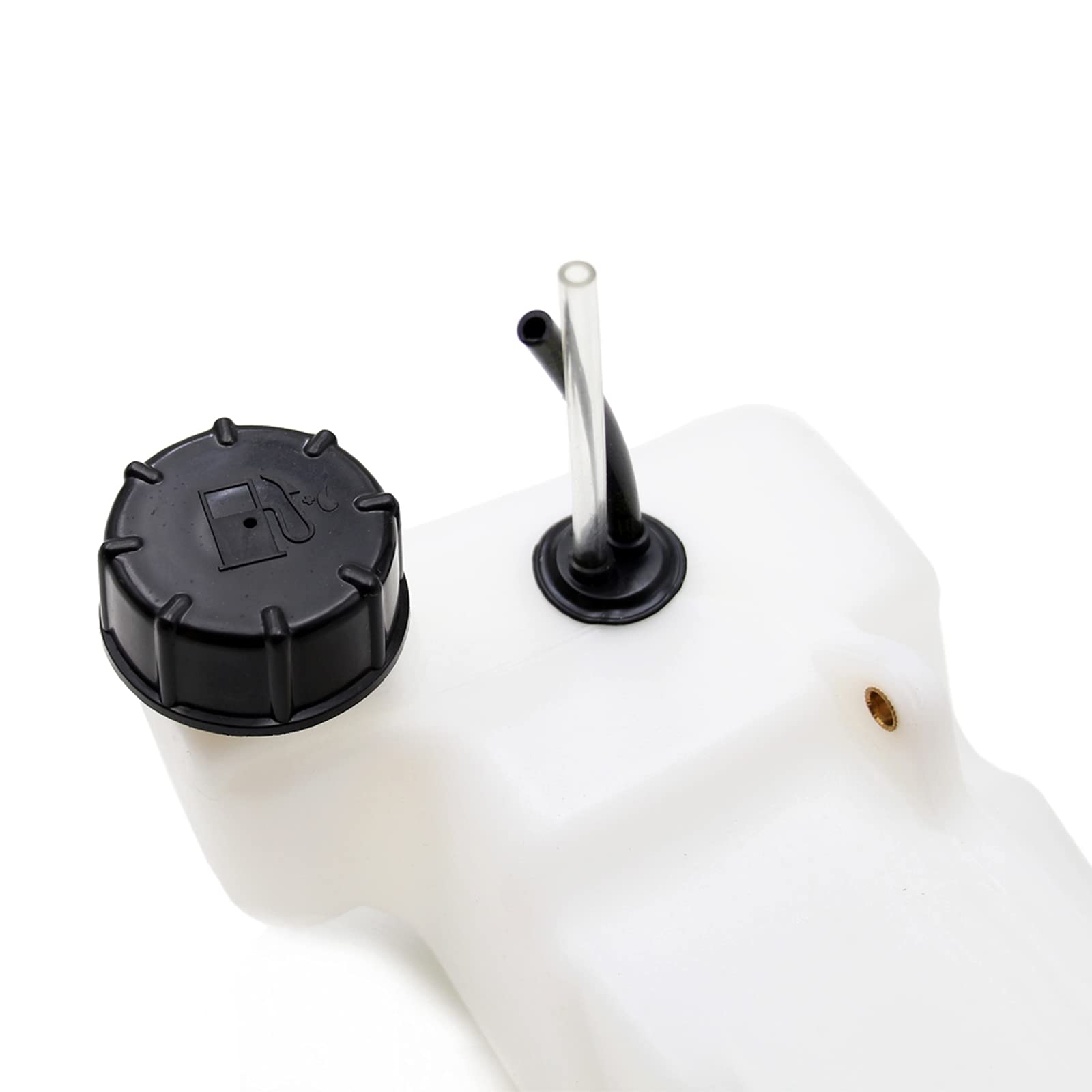 PRO BAT Gas Fuel Petrol Tank Multitool with Seal Pipe - Compatible with 2 Stroke 43cc-55cc Engines for Mini Scooters, Pocket Quad Bikes, Earth Augers & Garden Tools | Durable Fuel Tank Replacement for Gas Powered Equipment & Outdoor Power Tools