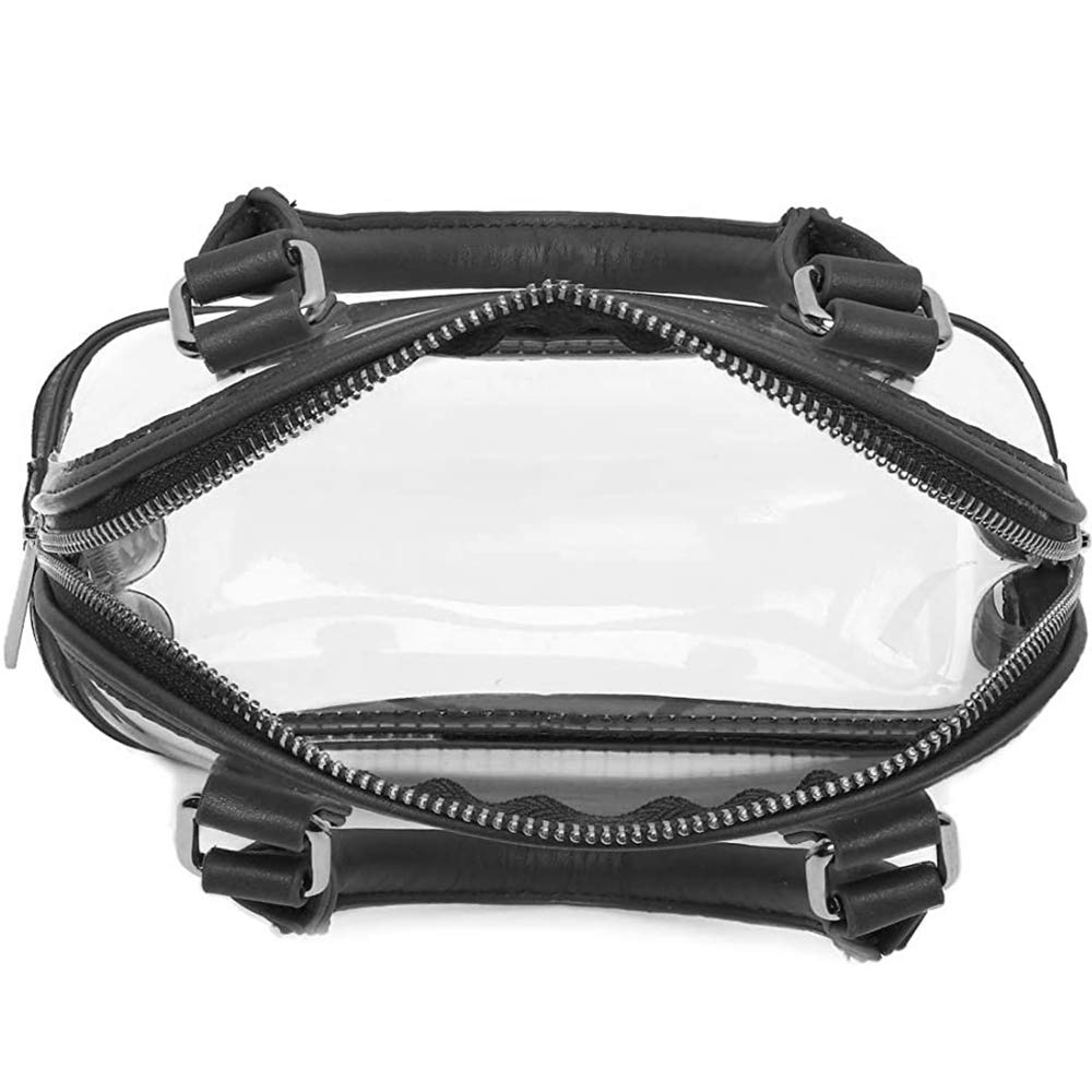 Women's Clear PVC Shoulder Bag Transparent Crossbody Purse - Fashionable Waterproof Handbag for Concerts, Festivals, Beach & Travel