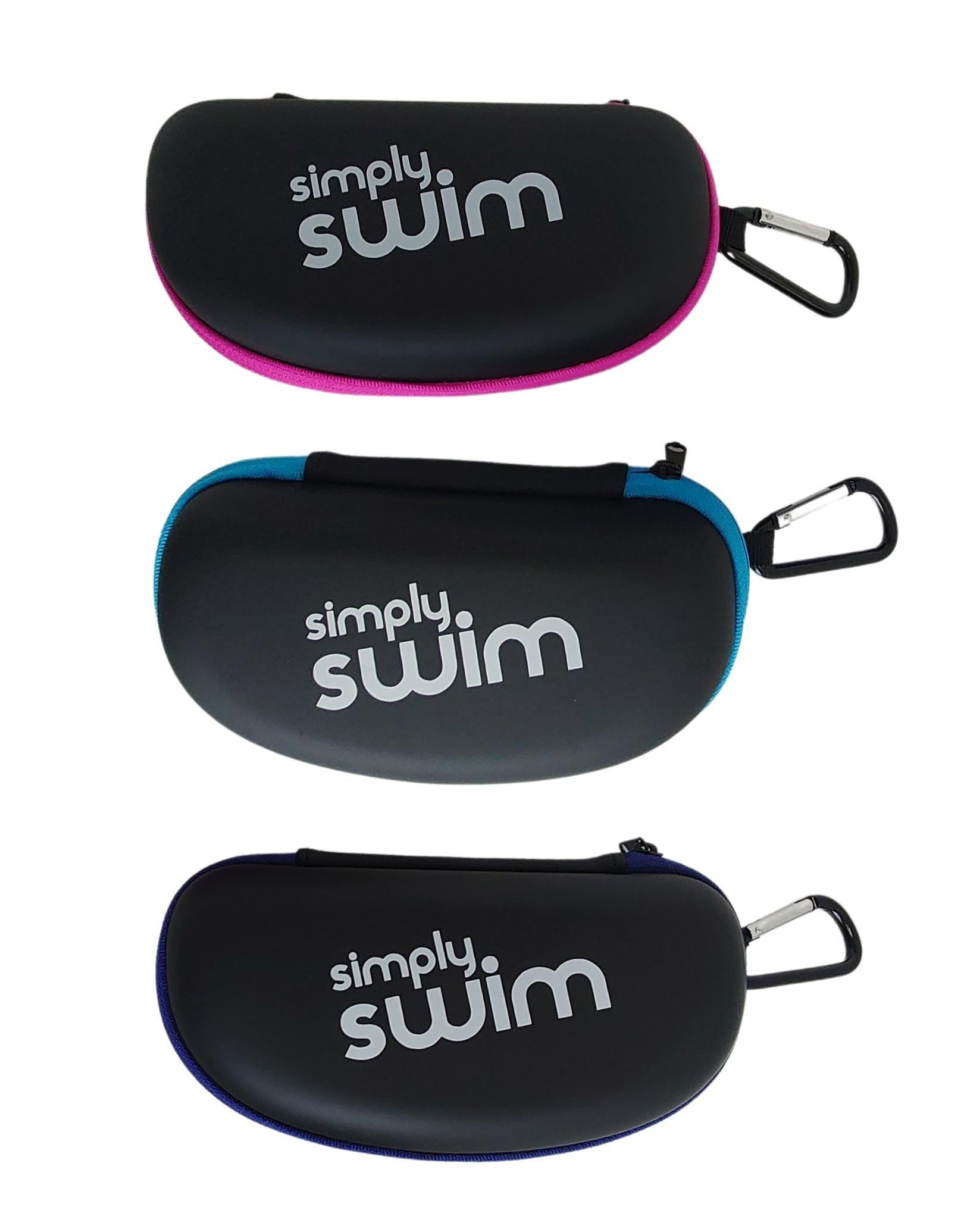 Premium Soft Touch Swim Goggle Case - Waterproof Protective Storage for Swimming Goggles - Perfect for Pool, Beach & Travel Accessories
