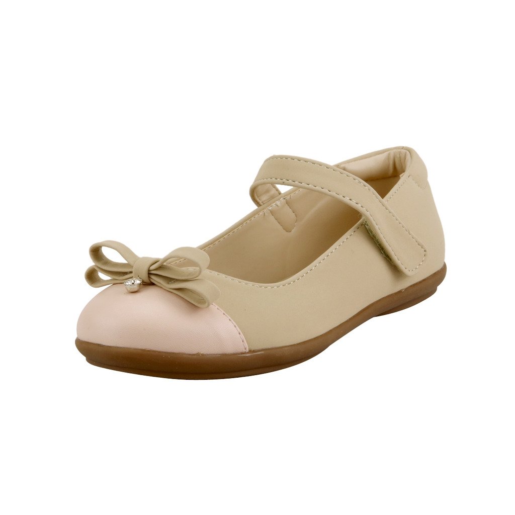 The Doll Maker Two Tone Ballet Flat - Comfortable Women's Casual Shoes for Work, Walking & Everyday Wear | Stylish & Lightweight Flats for Office, Travel & Outfits