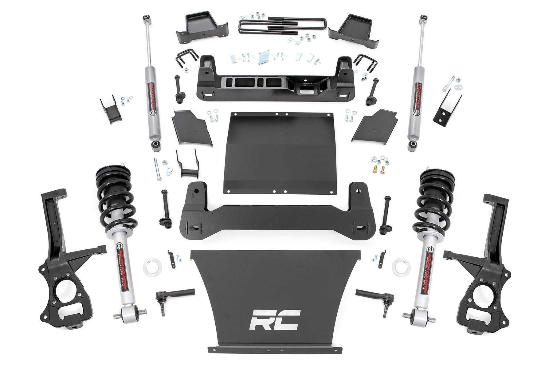 6 Inch Lift Kit for Chevy Silverado 1500 4WD (2019-2024 & Classic) | N3 Struts | Part #21732 | Off-Road Suspension Upgrade for Enhanced Ground Clearance & Towing