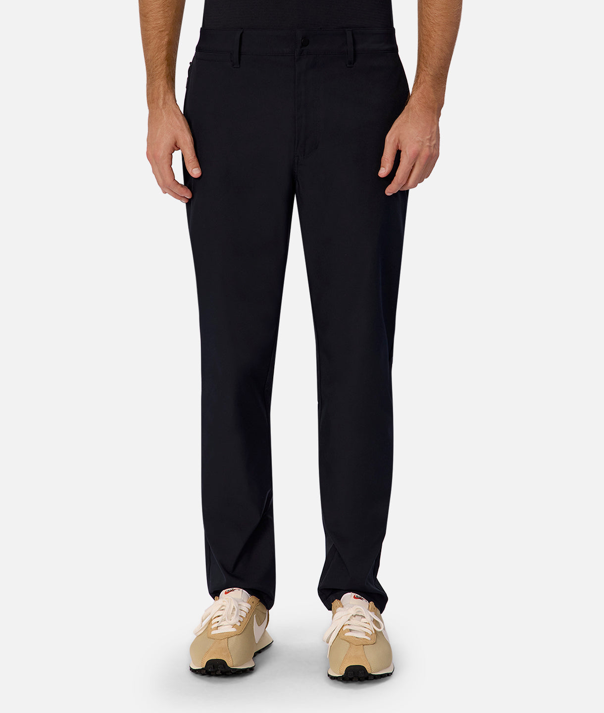 Tech Pinehurst Chino Pants for Men - Comfortable Stretch Dress Pants in Deep Navy Blue | Perfect for Office, Business Casual & Travel