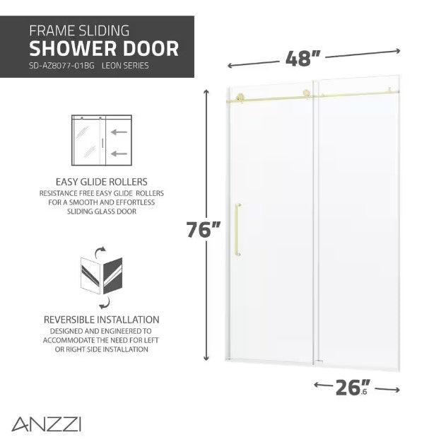 Anzzi SD AZ8077 01BG Leon 48
