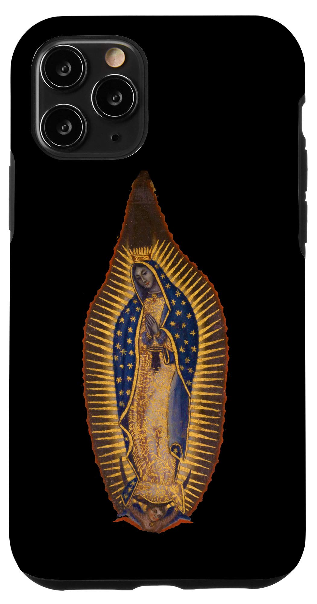 iPhone 11 Pro Case with Our Lady of Guadalupe Virgin Mary Design - Religious Phone Cover for Protection & Style - Perfect for Catholic Gifts & Daily Devotion