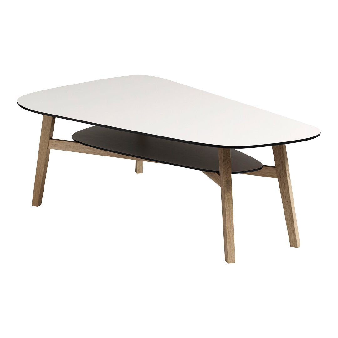BY KATO C1 Modern Coffee Table - Mid-Century Scandinavian Style Living Room Furniture - Perfect for Small Spaces, Apartments & Home Decor