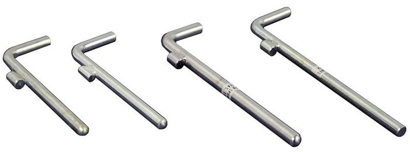 Ader L Pins for Weight Stack Machines - Replacement Gym Equipment Parts for Home & Commercial Use - Perfect for Strength Training & Fitness Workouts