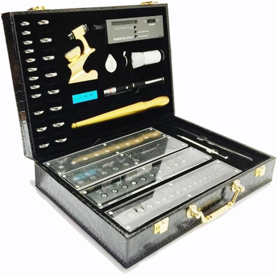 Professional Diamond Tester Pen - Portable Electronic Gemstone Jewelry Tester for Real/Fake Diamond Detection | Fast & Accurate Results | Perfect for Jewelers, Pawn Shops & Gemstone Enthusiasts