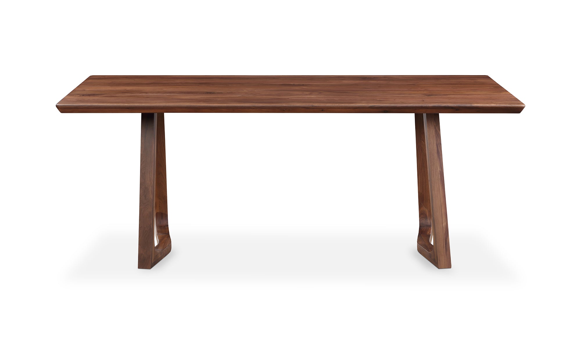 Premium Walnut Rectangular Dining Table by Silas – Elegant & Durable for Dining Room, Kitchen, or Office Conference Space