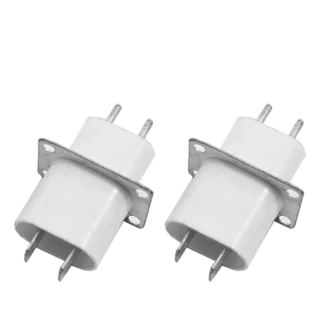 uxcell 2-Pack Microwave Oven Magnetron Filament Pin Sockets - Replacement Parts for LG, Samsung, Whirlpool Appliances - Perfect for DIY Microwave Repair & Maintenance