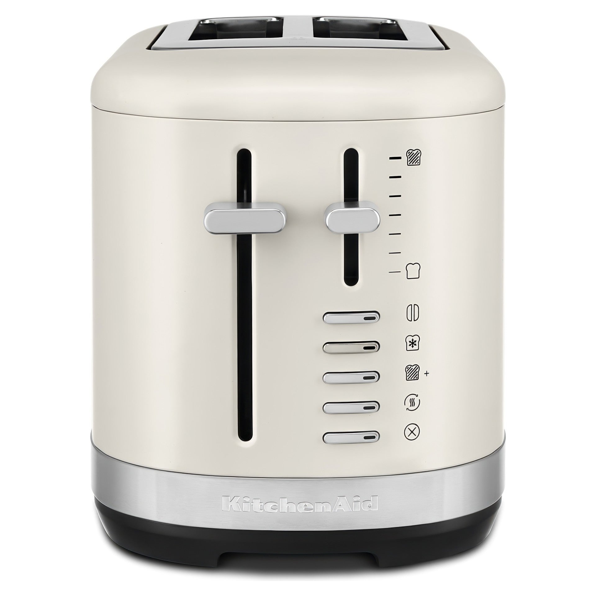 KitchenAid 2 Slice Toaster - Stainless Steel, Extra-Wide Slots, 6 Browning Settings - Perfect for Breakfast, Bagels & English Muffins