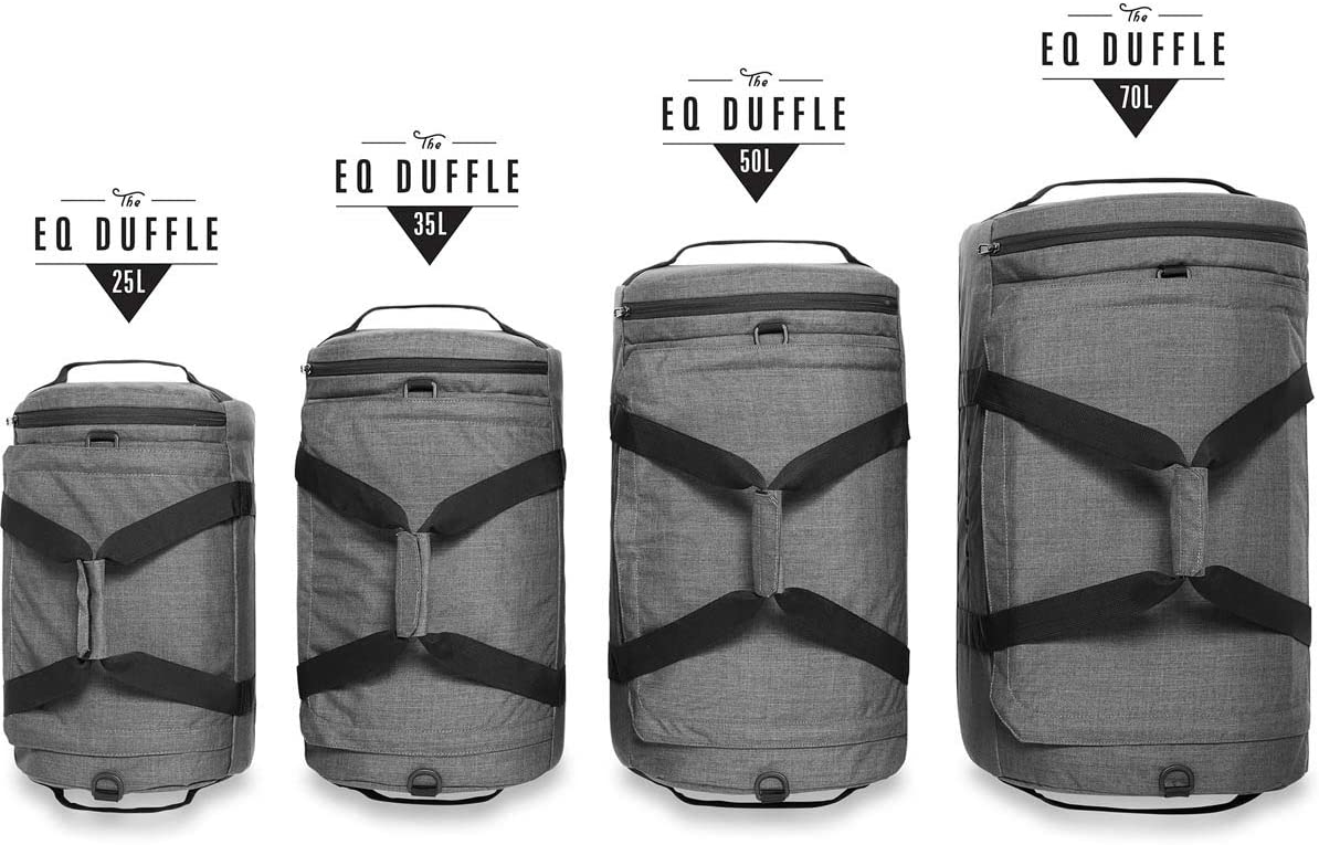 Dakine EQ Duffle 35L Travel Bag - Black - Perfect for Gym, Sports & Weekend Getaways