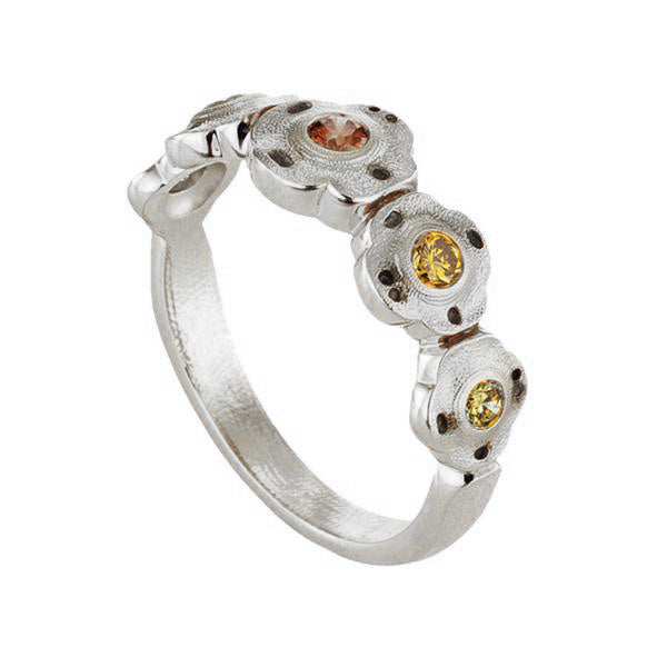 Alex Sepkus Cross Large Ring R 207PD - Elegant Sterling Silver Statement Ring for Women, Perfect for Weddings, Parties & Everyday Wear