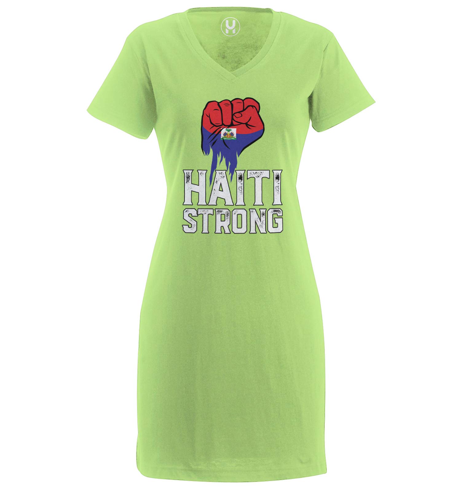 Haitian Pride Women's Dress - Stylish & Comfortable Haitian Flag Design for Casual Wear, Parties & Cultural Events