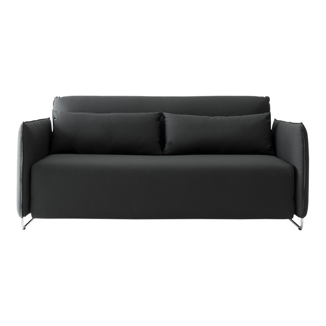 Busk Hertzog Convertible Cord Sofa Bed - Comfortable Sleeper Sofa for Small Spaces, Living Room, Guest Room & Studio Apartments