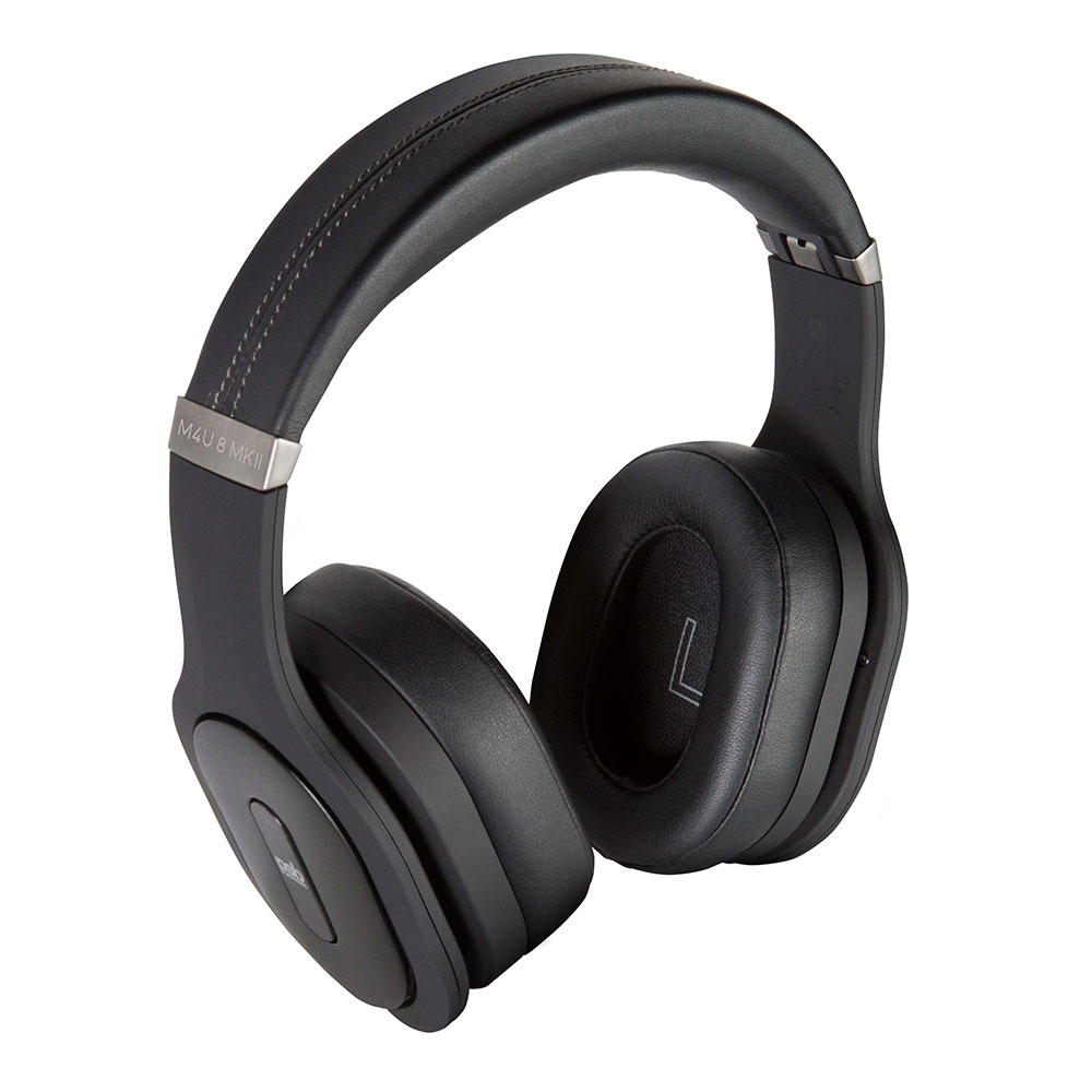 PSB M4U 8 MKII Wireless Noise Cancelling Headphones - Premium Bluetooth Over-Ear Headphones with Active Noise Cancellation for Travel, Work & Music Listening