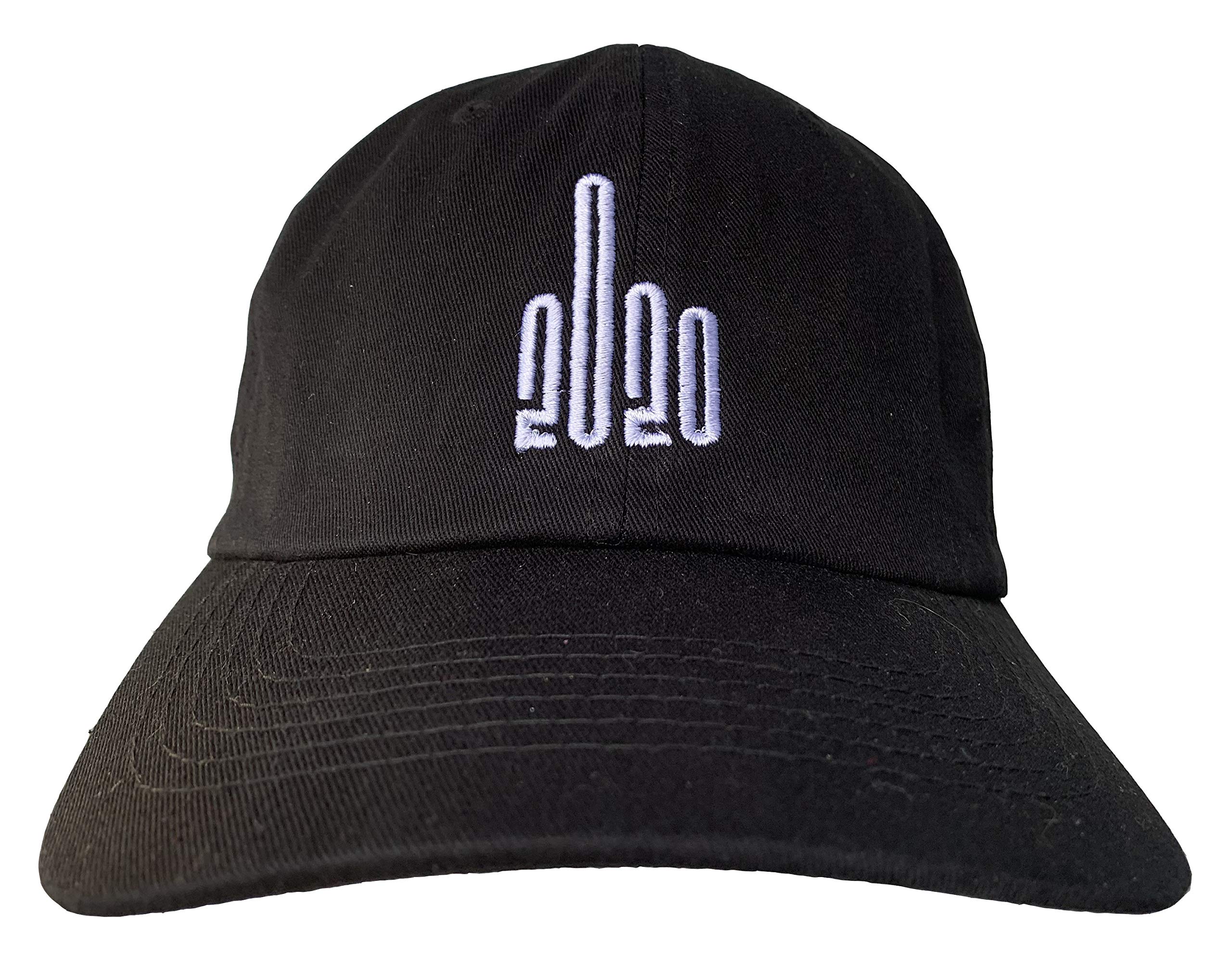 Give The Middle Finger to 2020 Embroidered Baseball Cap - Funny Sarcastic Hat for Men & Women - Perfect for Parties, Gifts and Everyday Wear