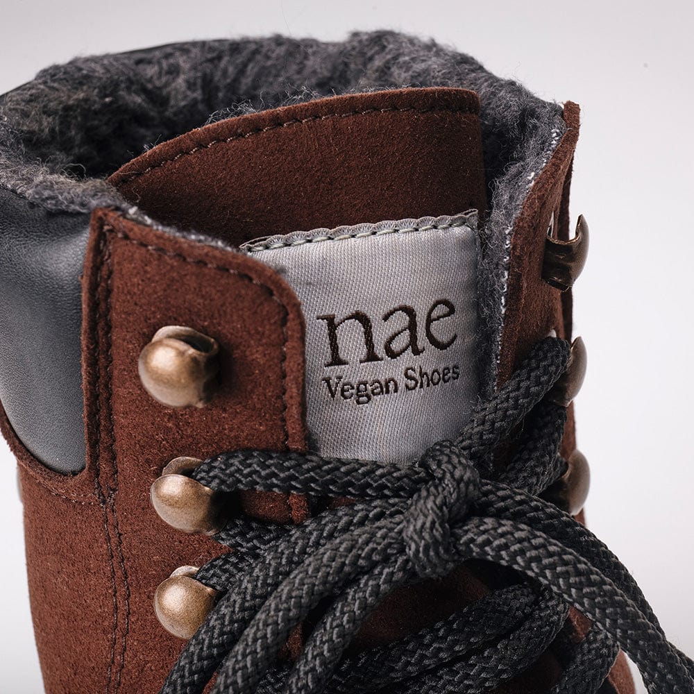 Gadea Unisex Vegan Leather Mountain Ankle Boots - Waterproof Hiking Boots for Men & Women | Brown | Perfect for Outdoor Adventures, Hiking & Casual Wear