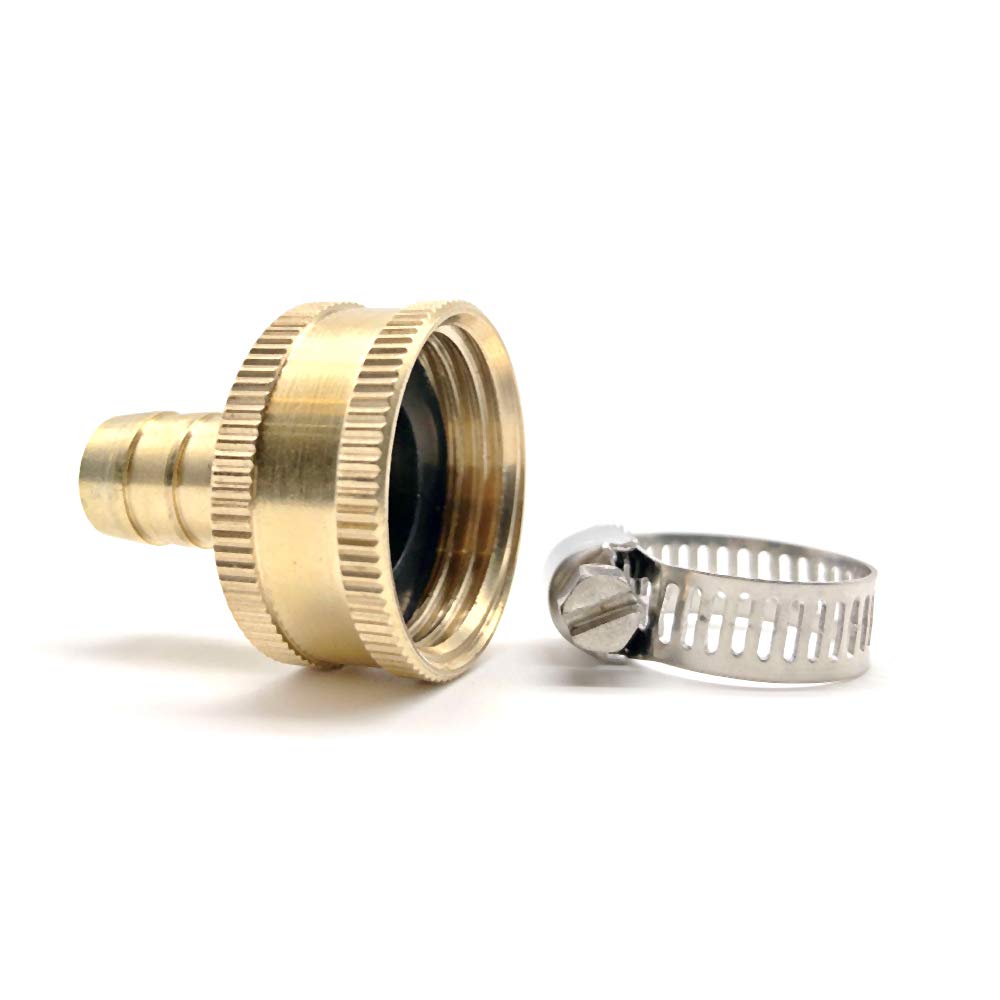 Brass Garden Hose Repair Kit - 1/2