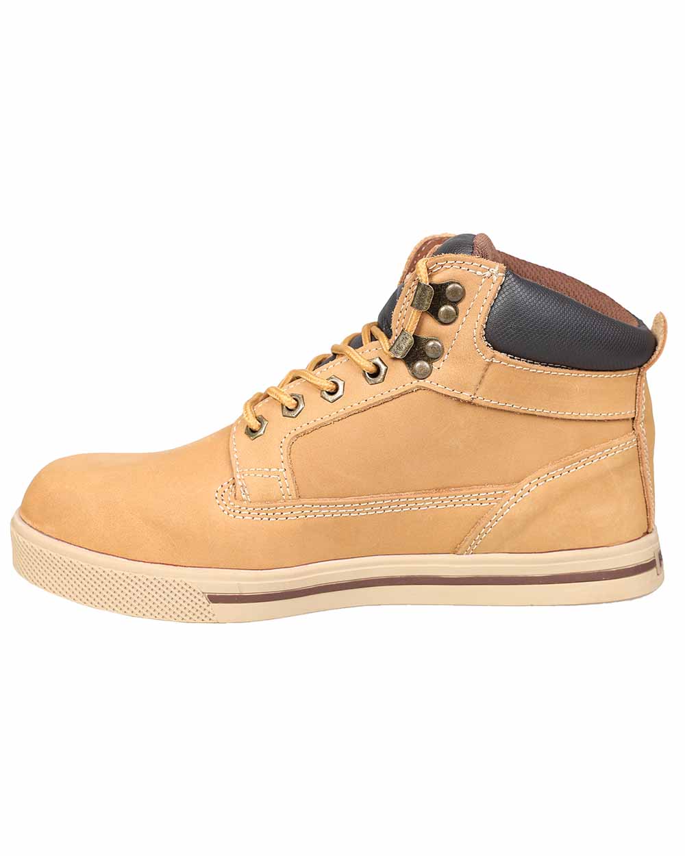 Fort Compton Safety Boots - Steel Toe Work Boots for Men & Women, Slip Resistant & Waterproof - Ideal for Construction, Warehouse & Outdoor Work