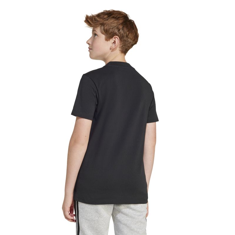 Adidas Boys Essentials Big Logo T-Shirt - Comfortable Cotton Tee for Kids, Casual Wear & Everyday Outfits