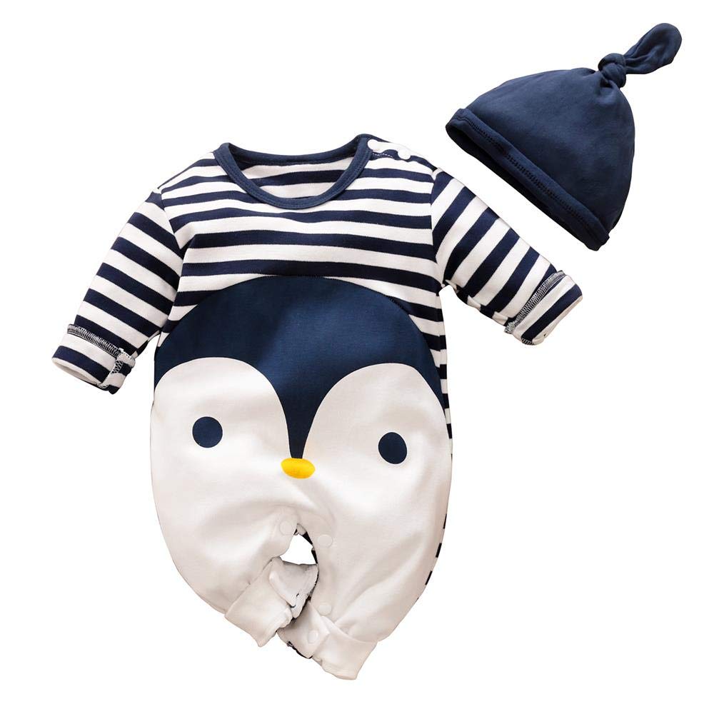 Yierying Baby Boys Girls Cotton One-Piece Romper Jumpsuit - Soft Winter Outfit for Newborns & Infants | Perfect for Daily Wear, Playtime & Family Outings