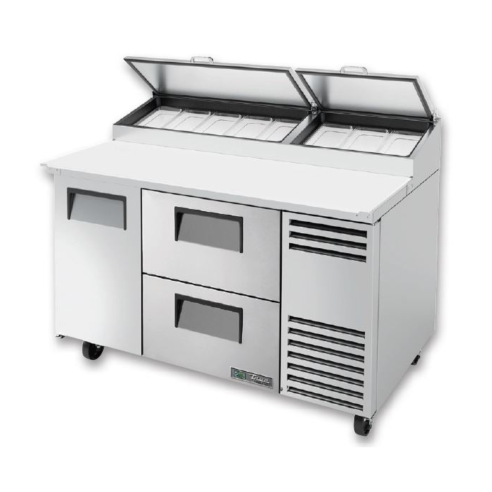 Commercial Refrigerated Pizza Prep Table - 60