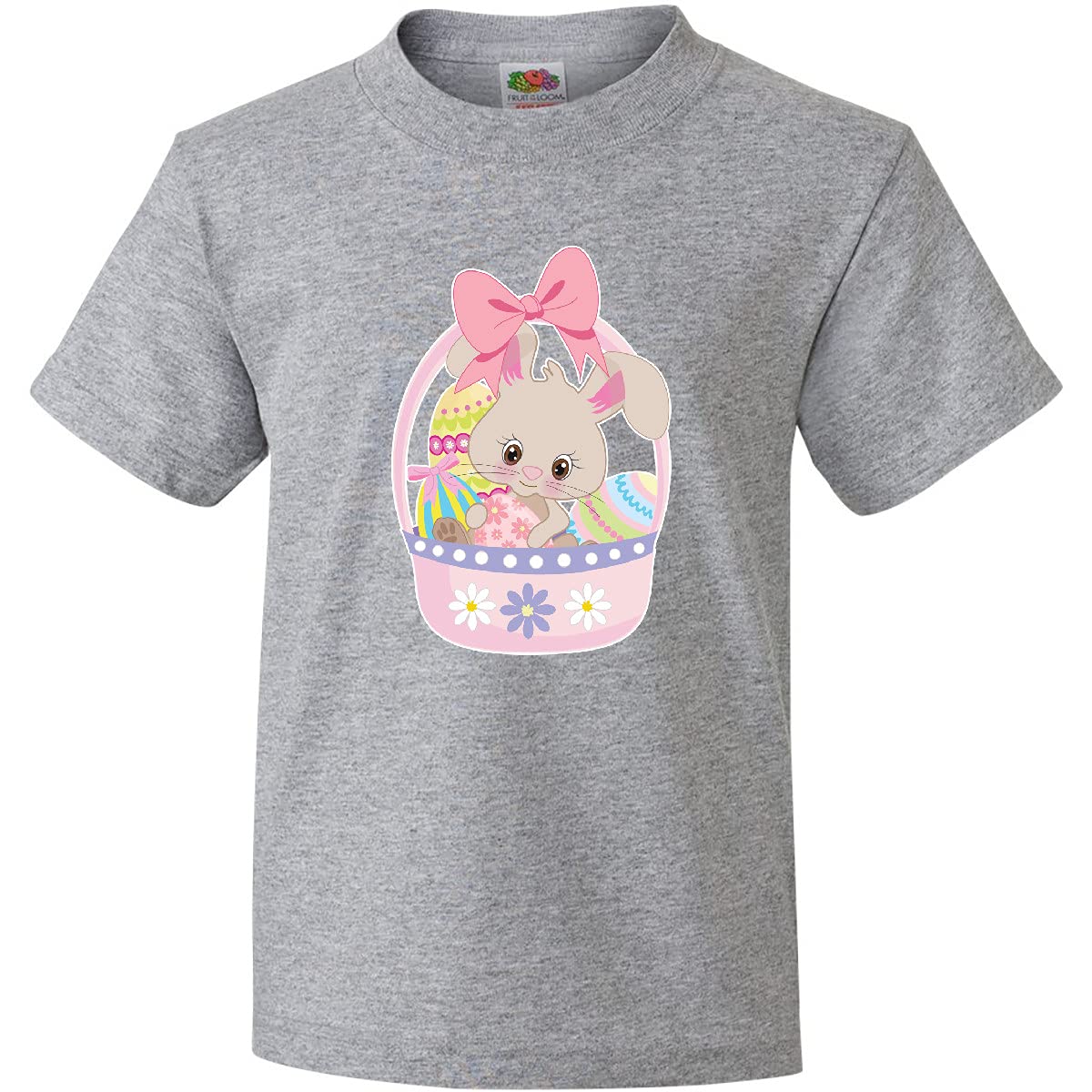 Easter Bunny T-Shirt for Kids - Cute Easter Basket Design for Holiday Fun